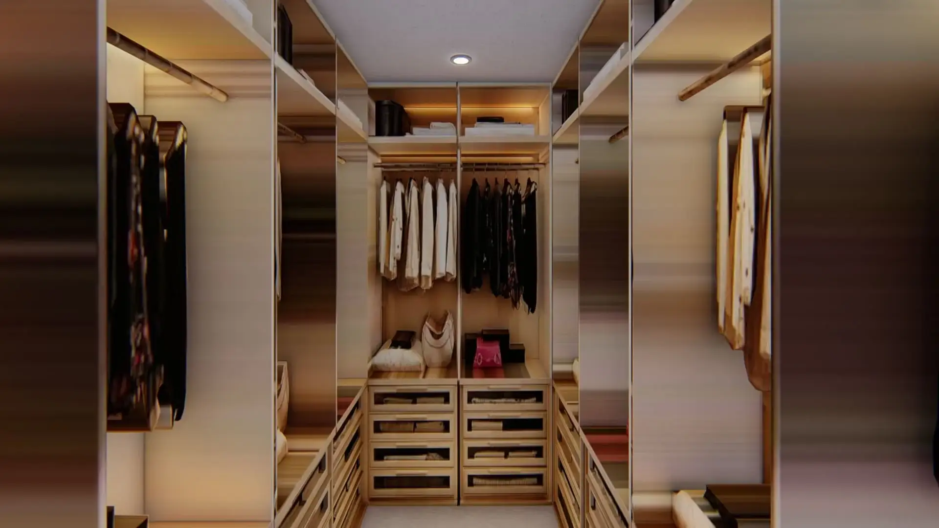 closet amplio minimalista